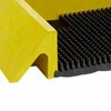 Crown Matting Technologies Disinfectant Boot Bath 32x39-in. Black w/Yellow BD 3239YB